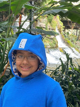 Load image into Gallery viewer, Rudy Adventures Kids Polartec Adventure Hoodie – Blue