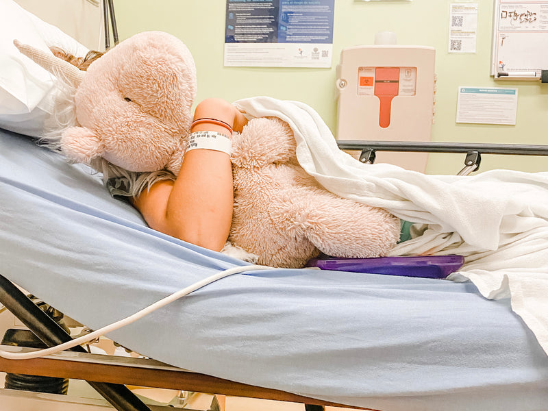 Madisyn Charis Rudy in the hospital 9/10 - 9/20