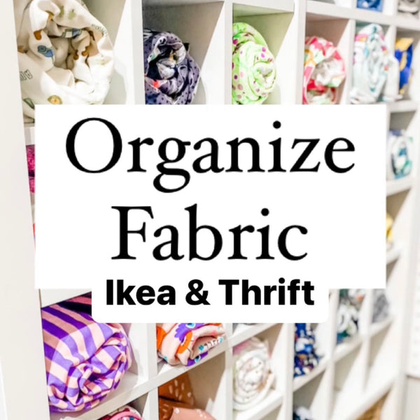 BUDGET FRIENDLY SEWING ROOM ORGANIZATION IDEAS