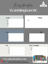 Load image into Gallery viewer, Travel Cards - Washington DC
