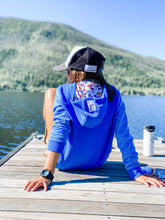 Load image into Gallery viewer, Rudy Adventures Kids Polartec Adventure Hoodie – Blue
