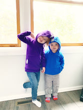Load image into Gallery viewer, Rudy Adventures Kids Polartec Adventure Hoodie – Blue
